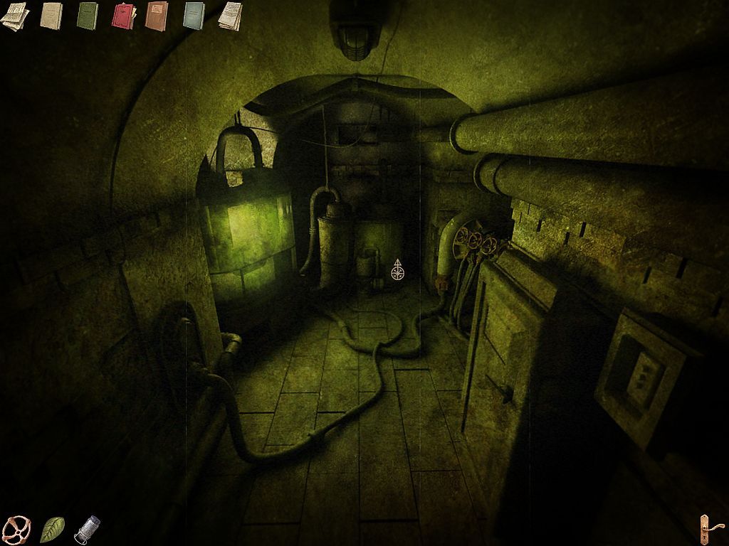 Outcry (Windows) screenshot: Water pump in the basement