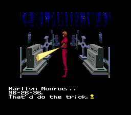 The Space Adventure (SEGA CD) screenshot: Check out the graves to get some funny comments