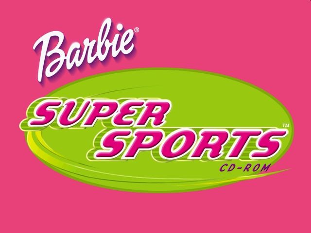 Barbie: Super Sports (Windows) screenshot: Title screen