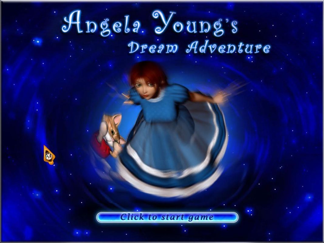 Angela Young's Dream Adventure (Windows) screenshot: Title screen