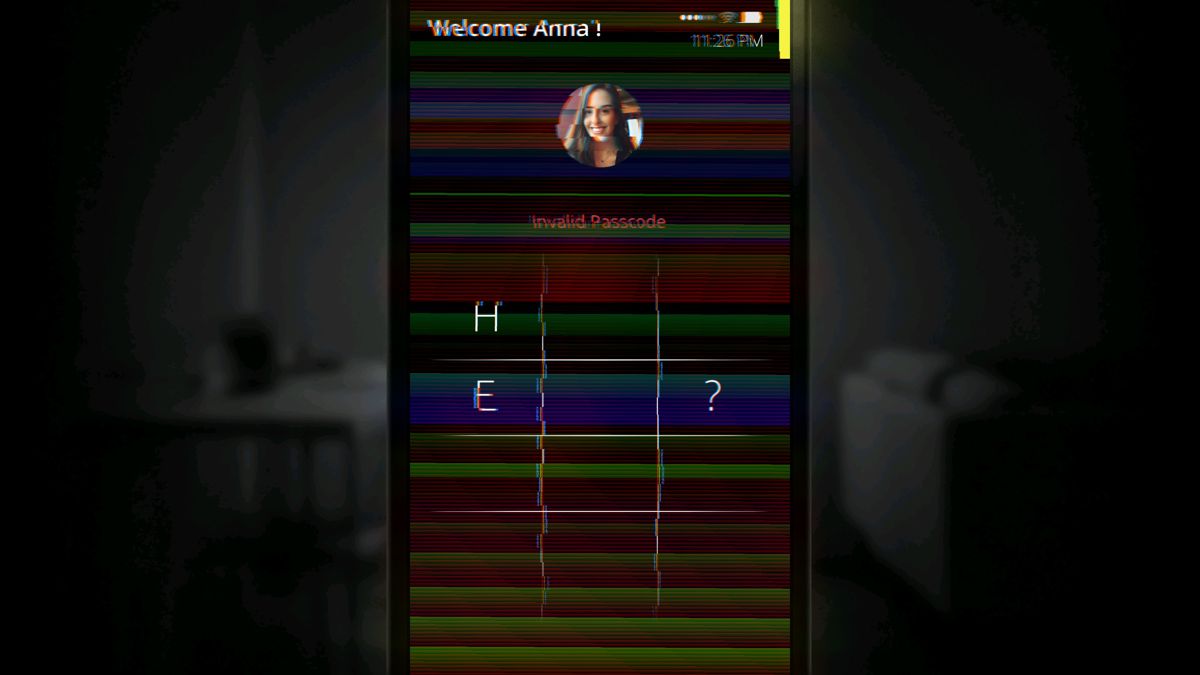 Simulacra (Windows) screenshot: Guessing the password