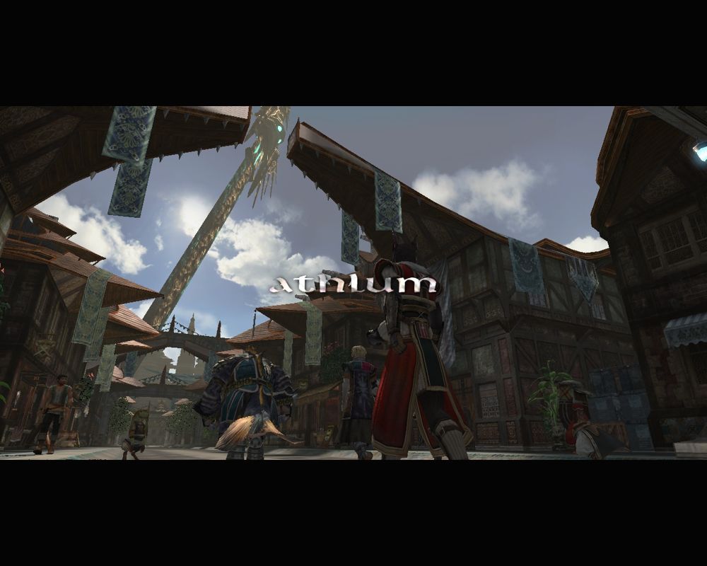The Last Remnant (Windows) screenshot: Entering the city.