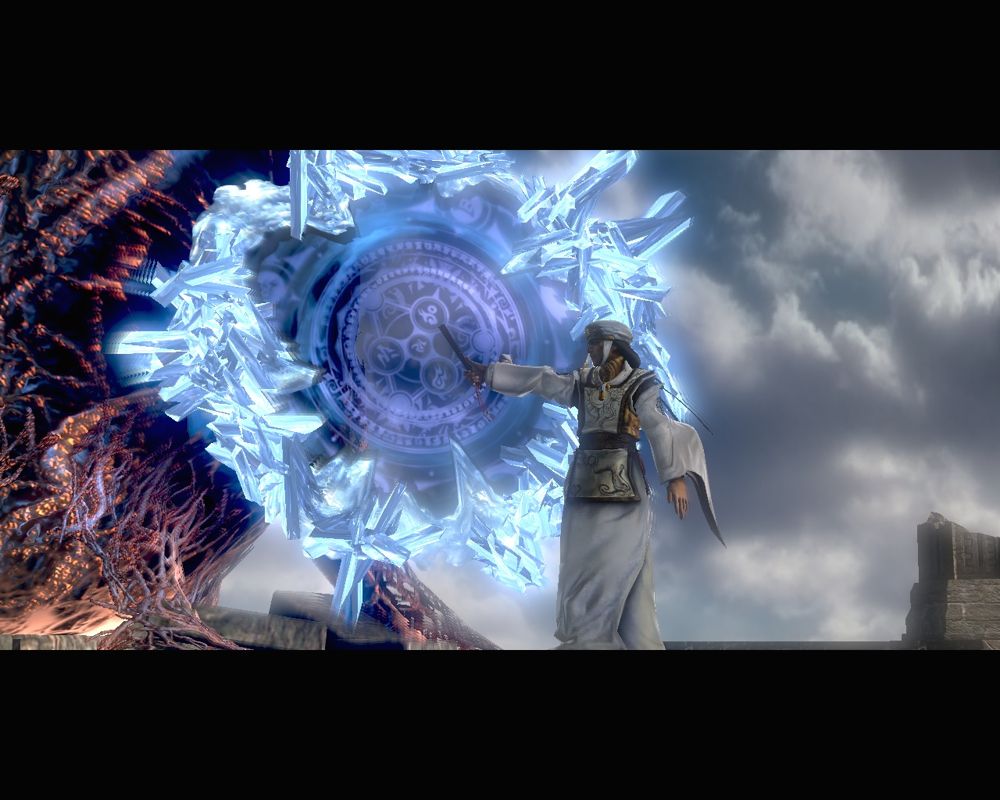 The Last Remnant (Windows) screenshot: All cutscene looks pretty nice.