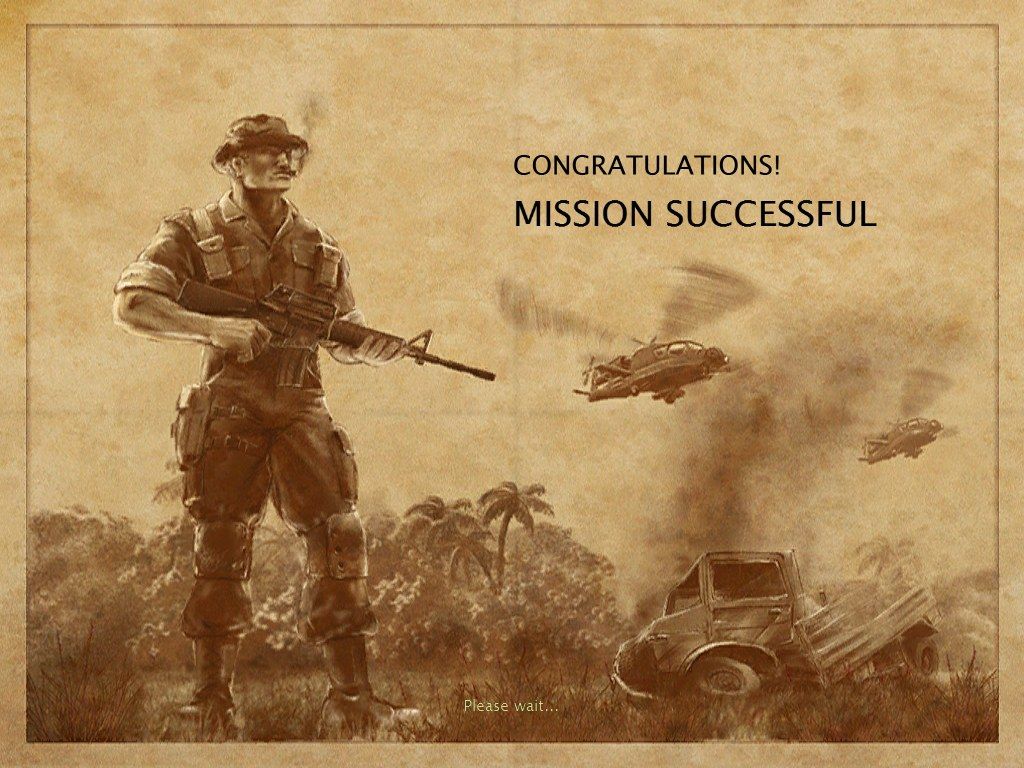 Terrorist Takedown: Covert Operations (Windows) screenshot: Mission successful