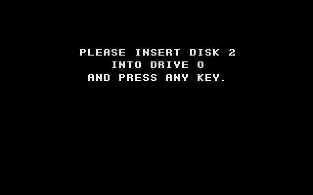 Space Gun (Amiga) screenshot: Disk requester