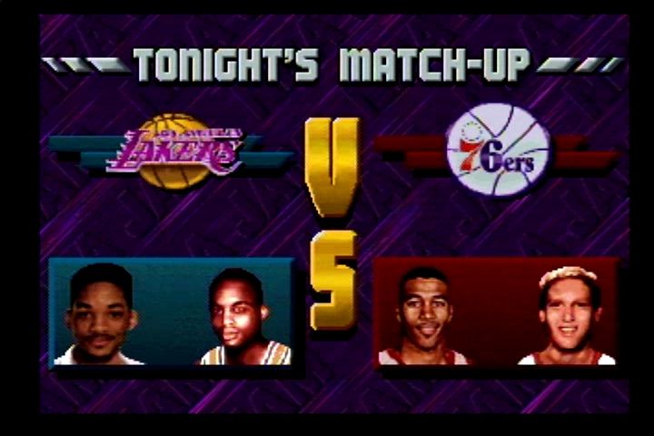 NBA Jam Tournament Edition (Jaguar) screenshot: The Fresh Prince!