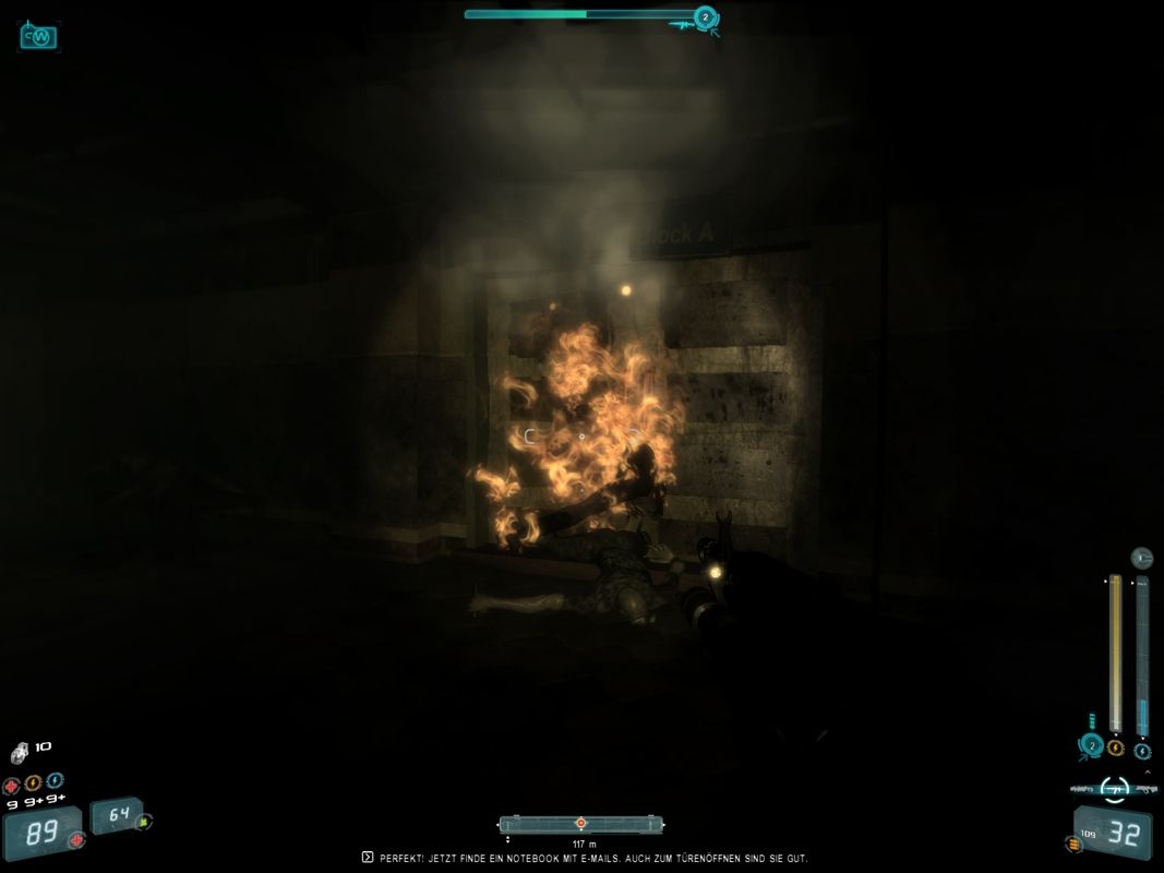 Scorpion: Disfigured (Windows) screenshot: Well that one burned to death.