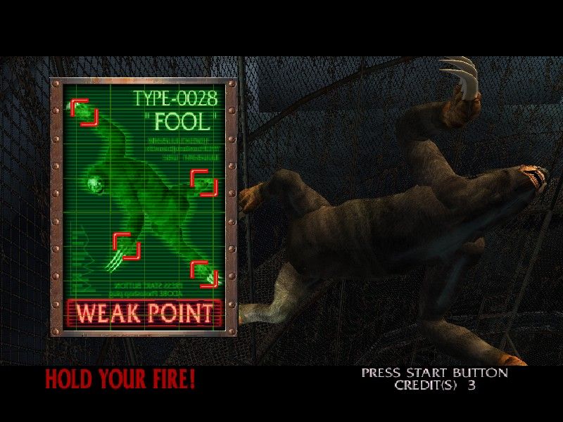 The House of the Dead III (Windows) screenshot: Evey boss has weak points