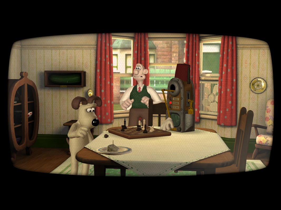 Wallace & Gromit in Fright of the Bumblebees (Windows) screenshot: Wallace explains how the game works.