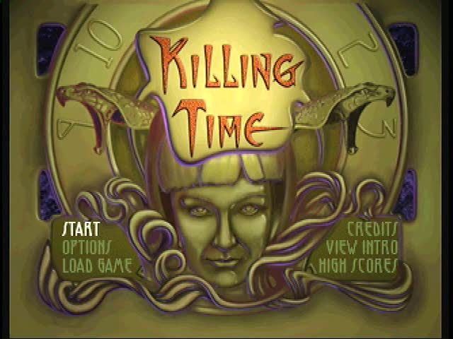 Killing Time (3DO) screenshot: Main menu