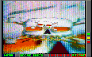 Space Pirates (DOS) screenshot: First Scene