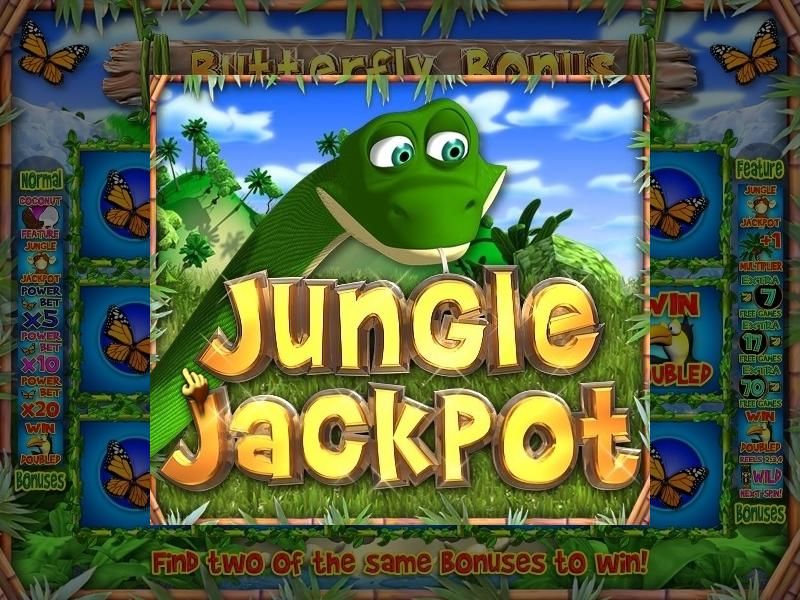 Monkey Money (Windows) screenshot: I picked the mini-game Jungle Jackpot.