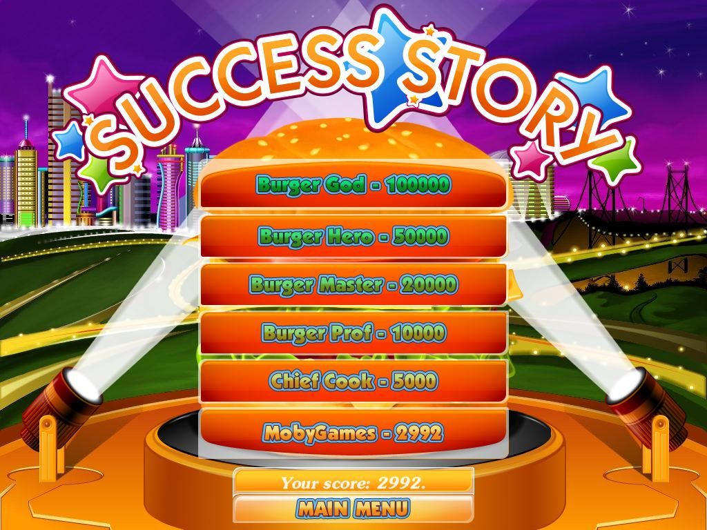 Success Story (Windows) screenshot: The high scores