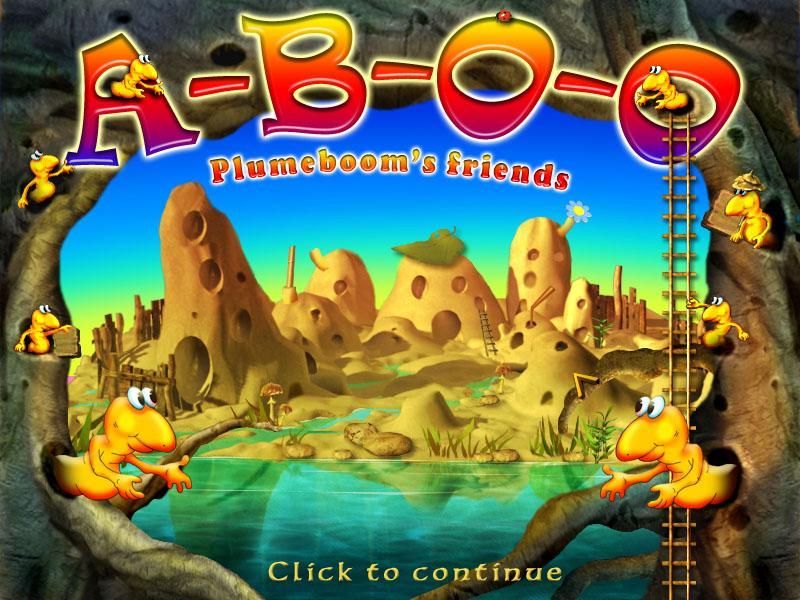 A-B-O-O: Plumeboom's Friends (Windows) screenshot: Loading screen