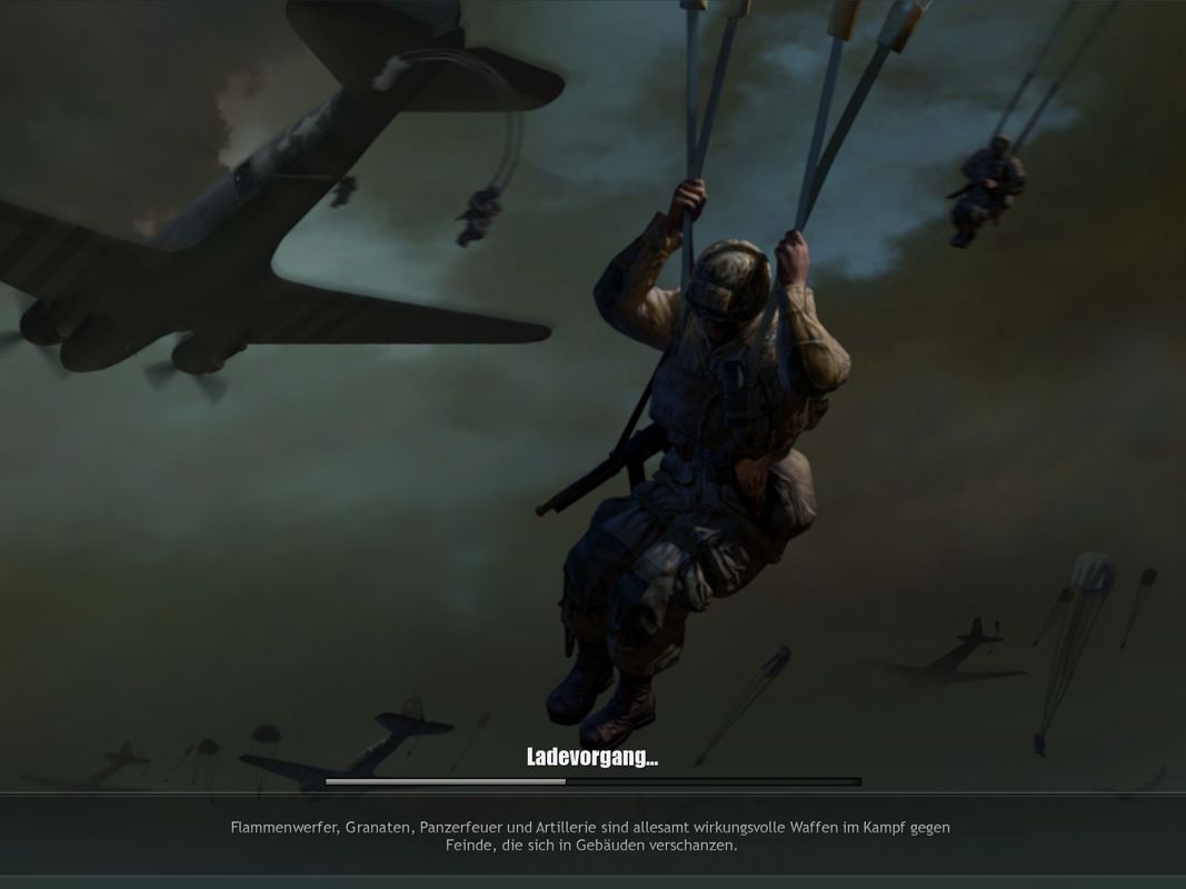 Company of Heroes: Tales of Valor (Windows) screenshot: One of the many different loading screens