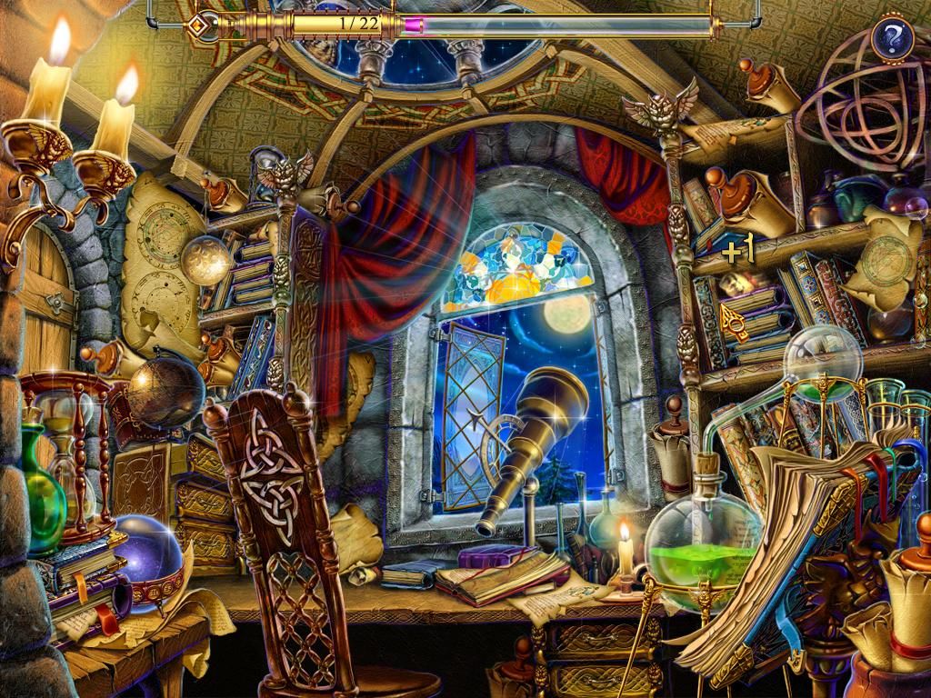 Alchemist's Apprentice (Windows) screenshot: I found one, on the right.