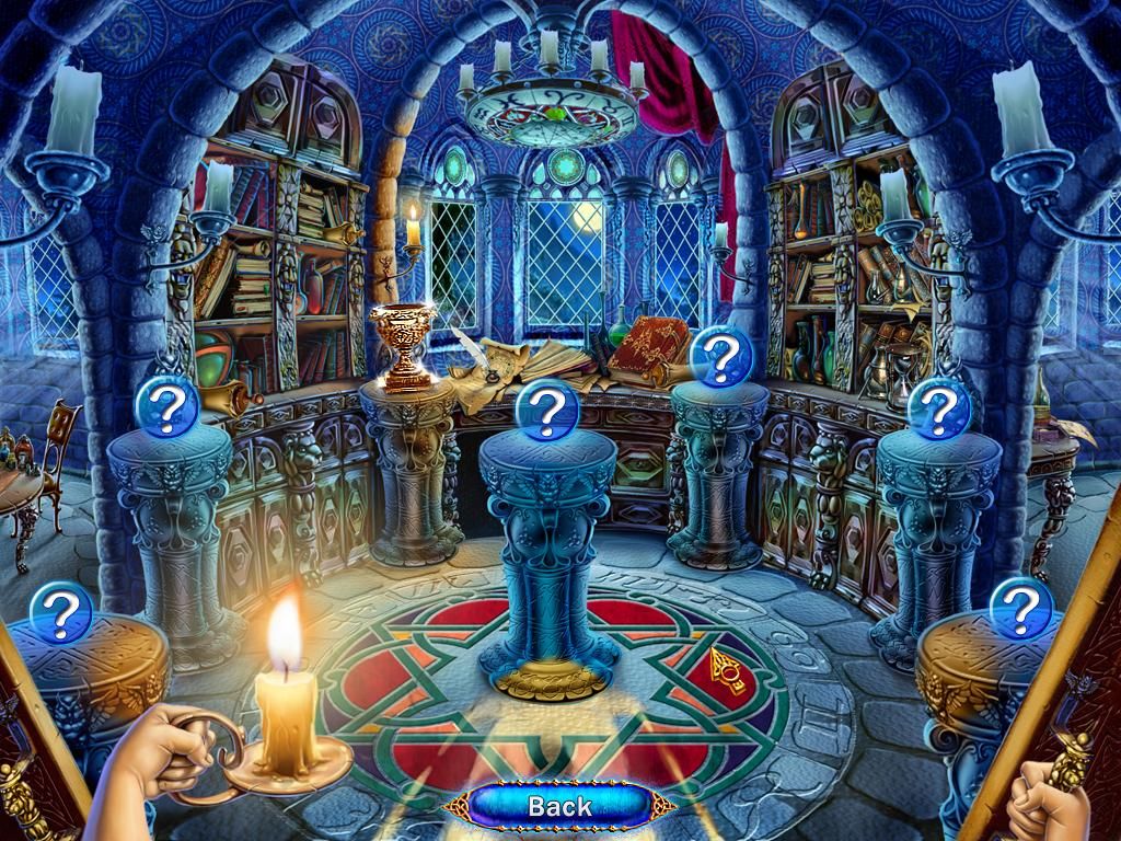 Alchemist's Apprentice (Windows) screenshot: The room when I can see what trophies I have earned.