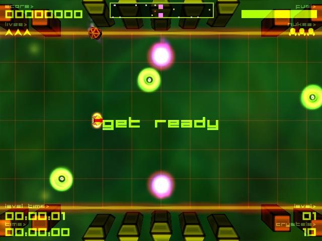 Alien Abduction (Windows) screenshot: Get ready for level 1