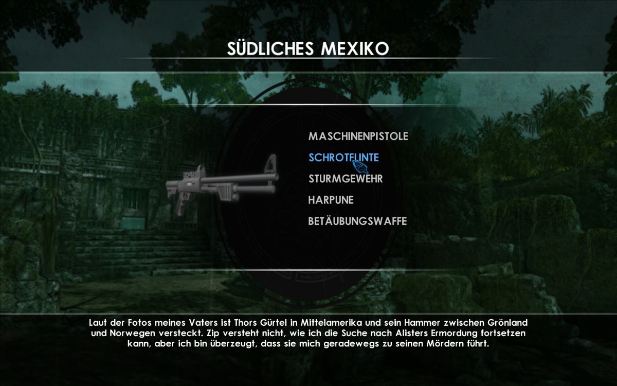 Tomb Raider: Underworld (Windows) screenshot: and secondary weapon too