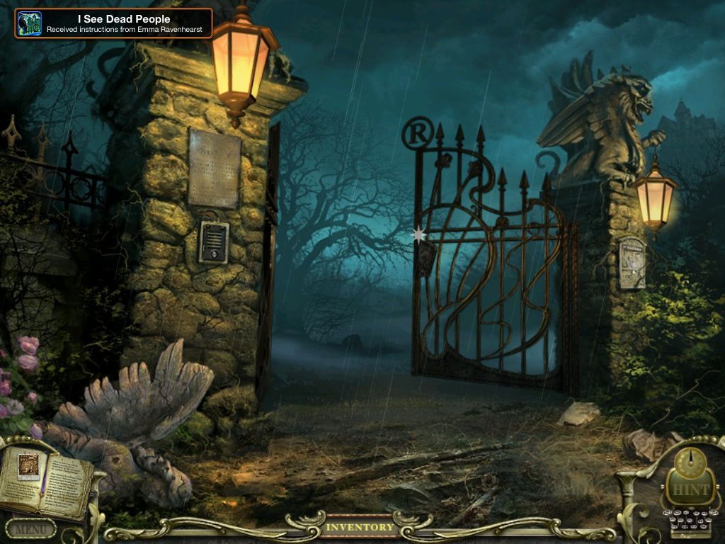 Mystery Case Files: Return to Ravenhearst (iPad) screenshot: Achievement - I See Dead People