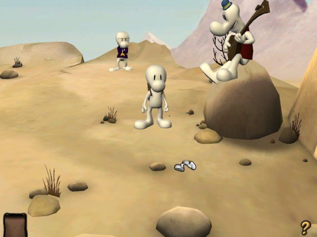Bone: Out from Boneville (Windows) screenshot: Lost in the desert