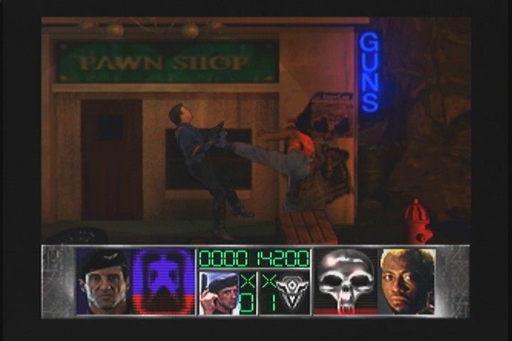 Demolition Man (3DO) screenshot: Another round of fighting.