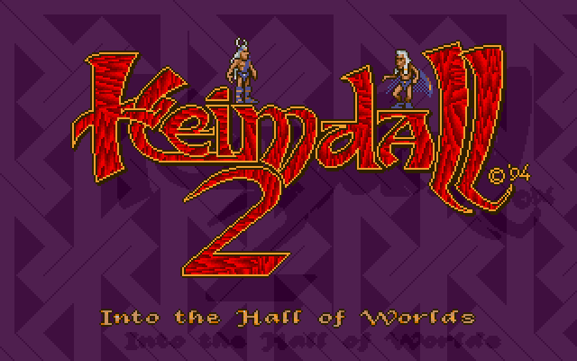Heimdall 2: Into the Hall of Worlds (DOS) screenshot: title