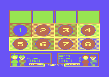 Fisher-Price I Can Remember (Commodore 64) screenshot: Starting the Game
