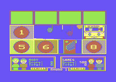 Fisher-Price I Can Remember (Commodore 64) screenshot: Pieces Revealed