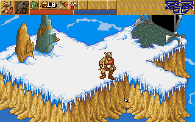 Heimdall 2: Into the Hall of Worlds (DOS) screenshot: puzzles puzzles