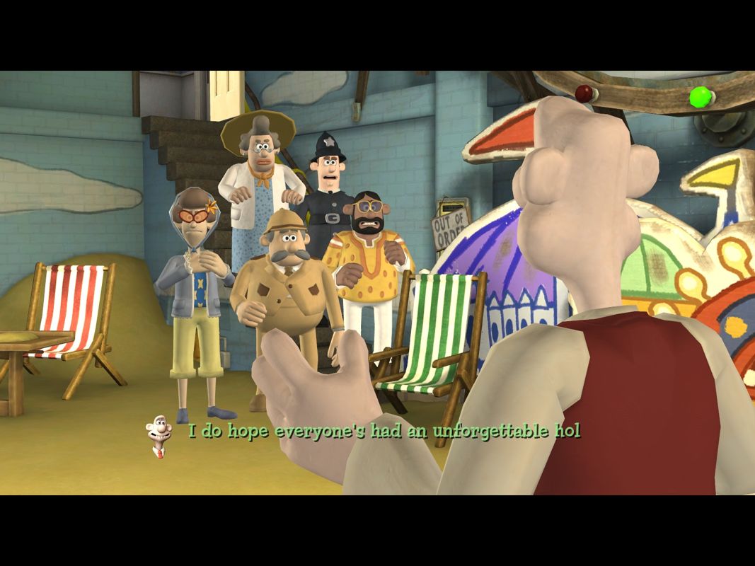 Wallace & Gromit in The Last Resort (Windows) screenshot: The day is saved.