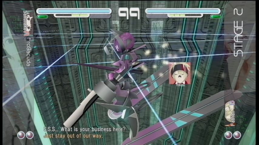 WarTech: Senko no Ronde (Xbox 360) screenshot: Opening smack talk