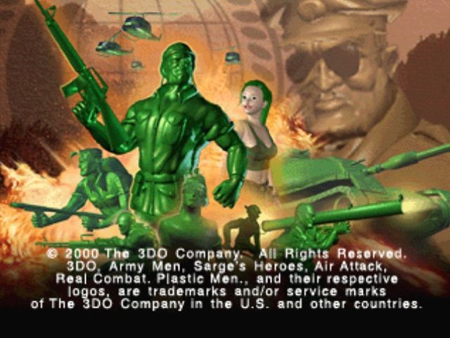 Army Men: Sarge's Heroes (Windows) screenshot: Loading screen