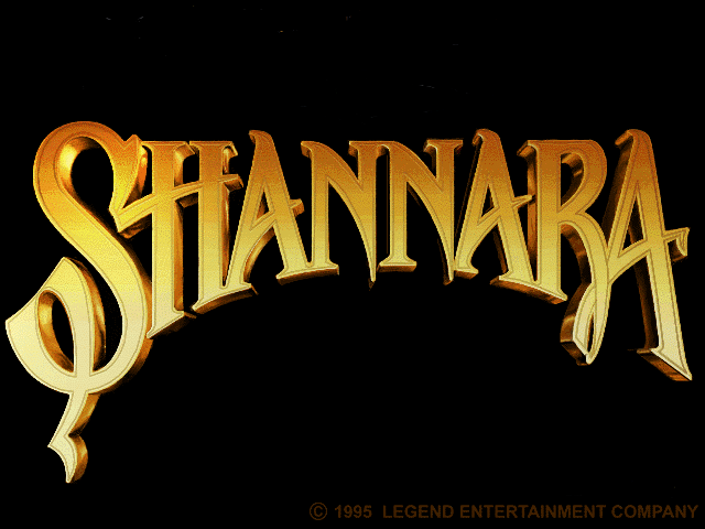 Shannara (DOS) screenshot: Title screen