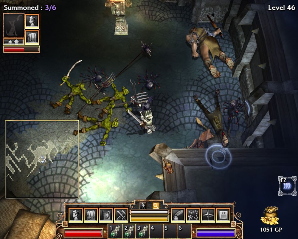 Fate (Windows) screenshot: The battle is won - for now.