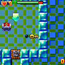 Sphere Madness 2 (ExEn) screenshot: Take keys to open doors.