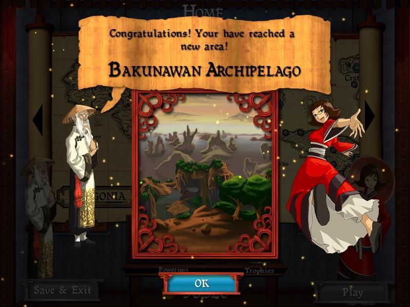 Dragon Portals (Windows) screenshot: I reached a new area.