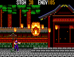 SpellCaster (SEGA Master System) screenshot: Boss