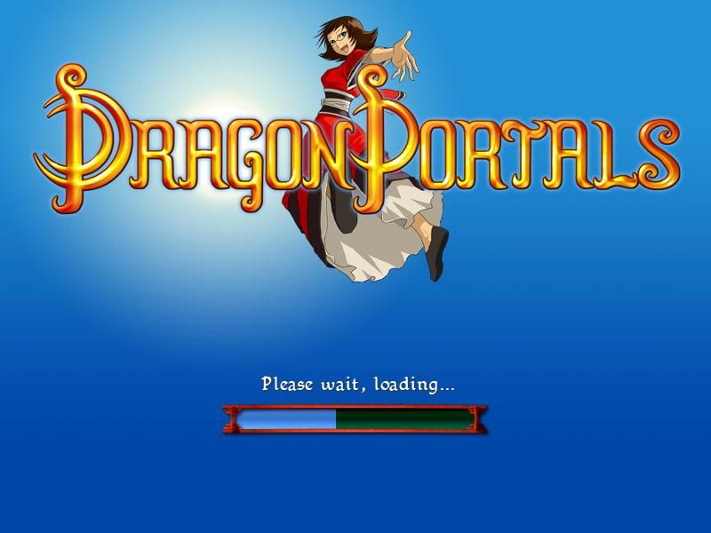 Dragon Portals (Windows) screenshot: Loading screen