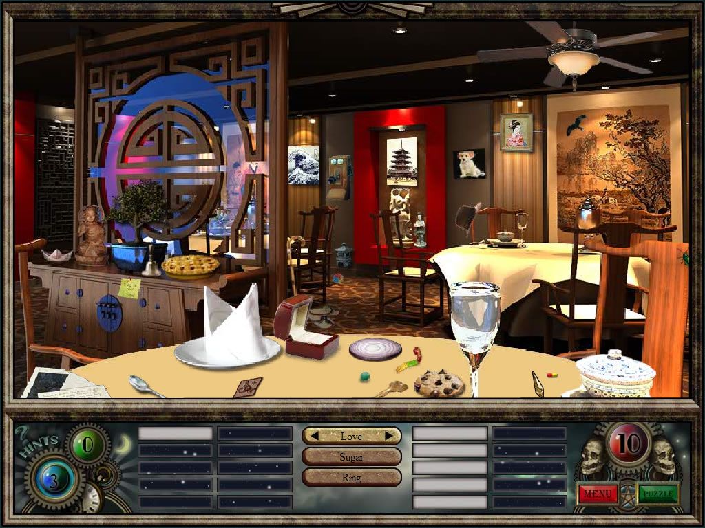 3 Cards to Midnight (Windows) screenshot: In a restaurant