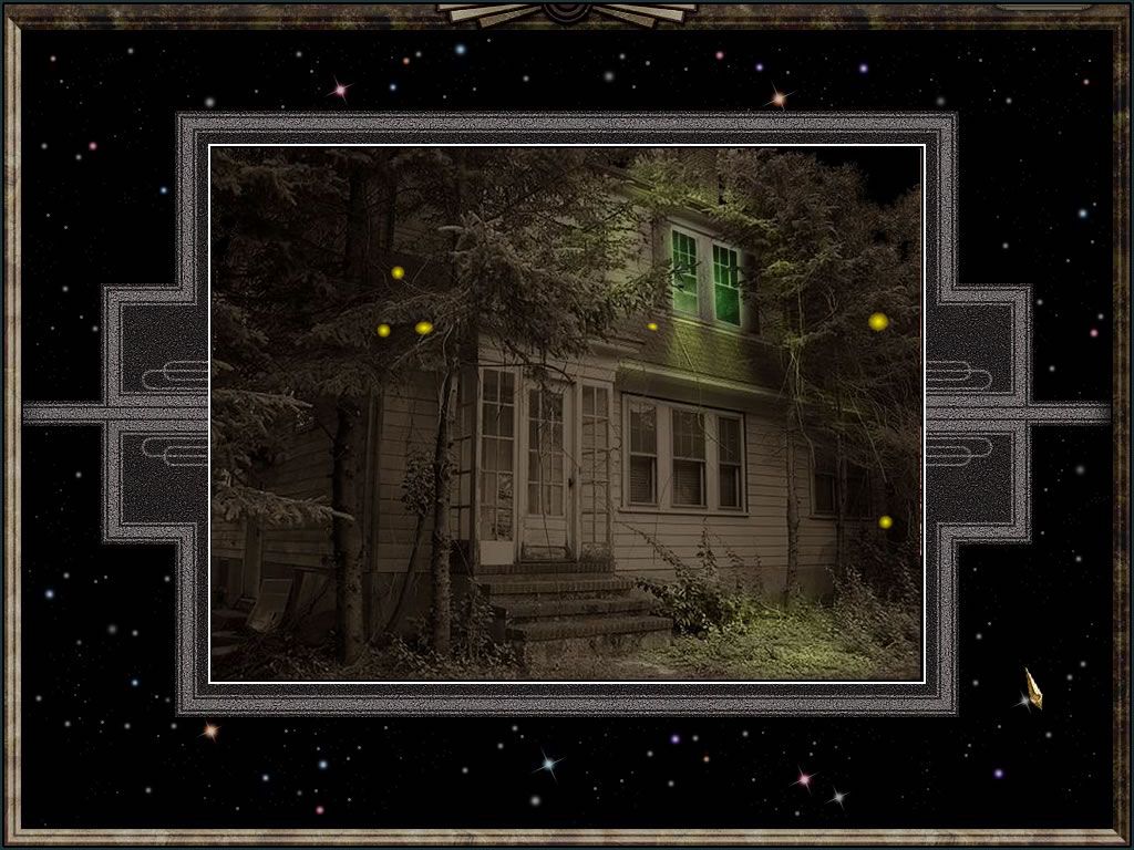 3 Cards to Midnight (Windows) screenshot: A house that has been abandoned for 30 years.