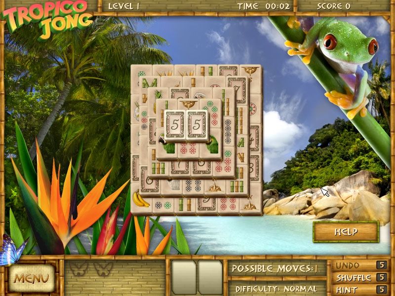 Tropico Jong (Windows) screenshot: Level 1