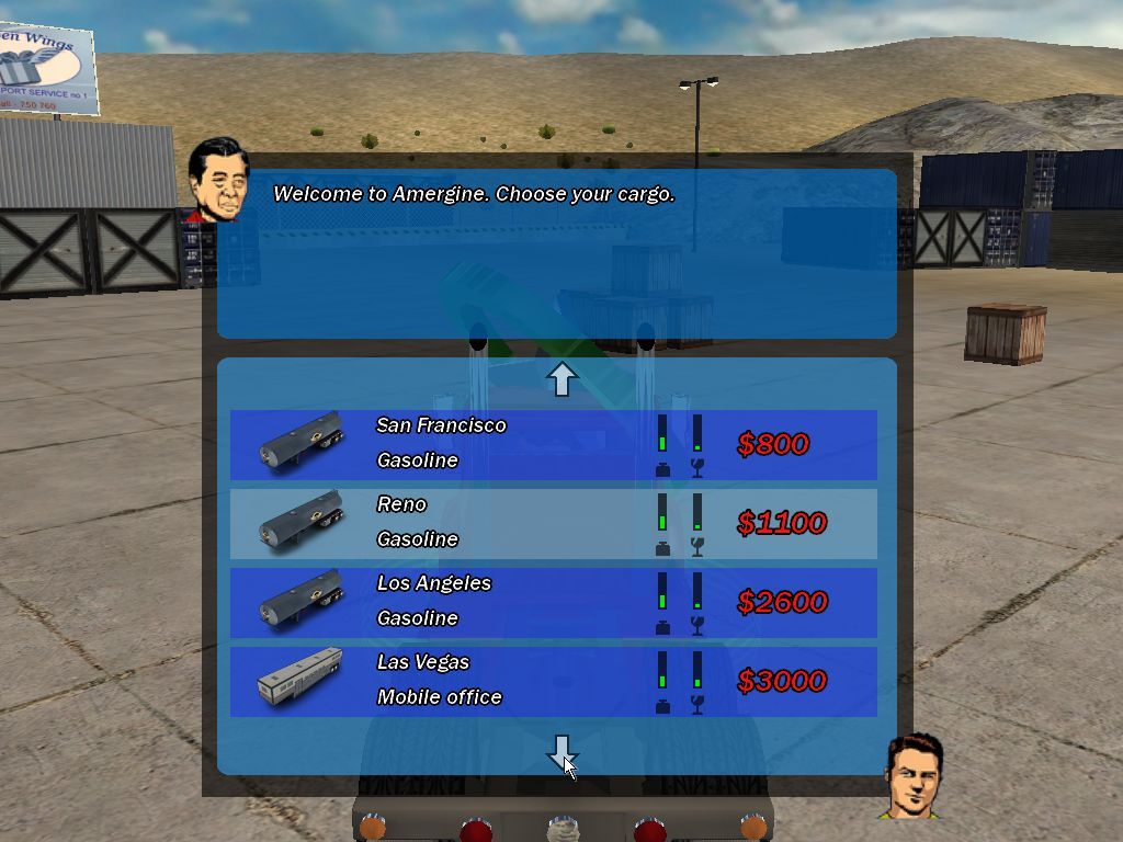 Screenshot of 18 Wheels of Steel: Convoy (Windows, 2005) - MobyGames