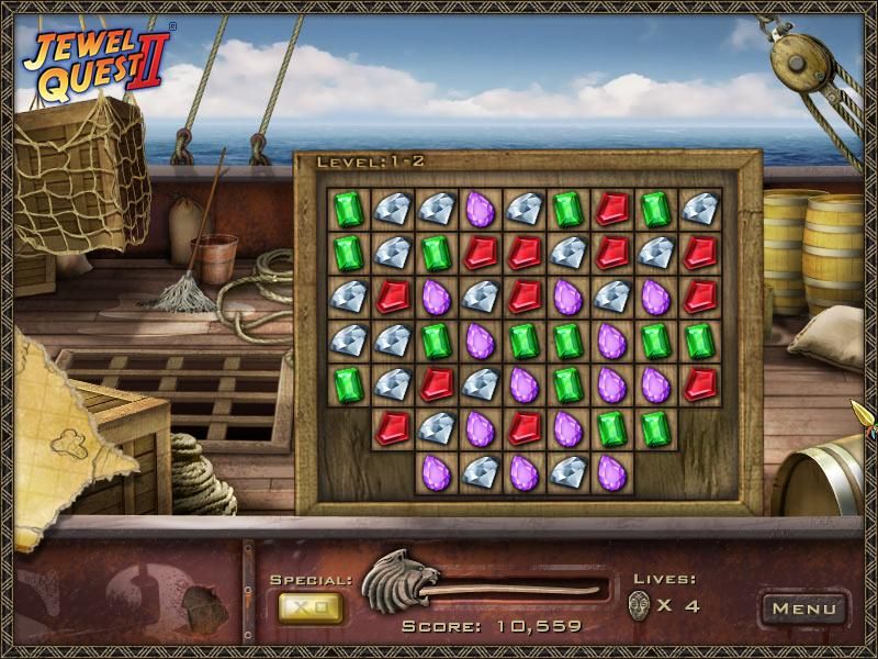 Screenshot of Jewel Quest II (Windows, 2007) - MobyGames