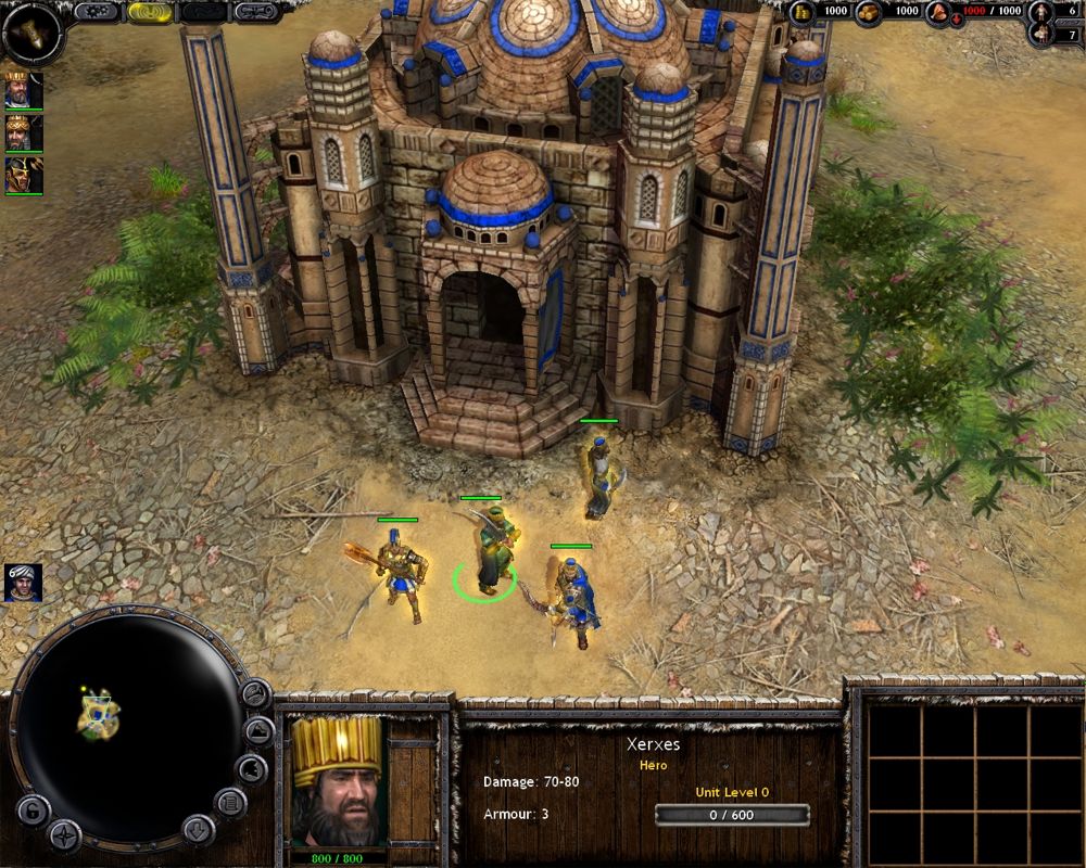 Screenshot of Ancient Wars: Sparta (Windows, 2006) - MobyGames