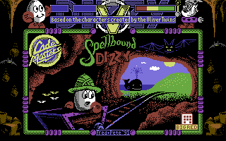 Spellbound Dizzy (Commodore 64) screenshot: Loading screen