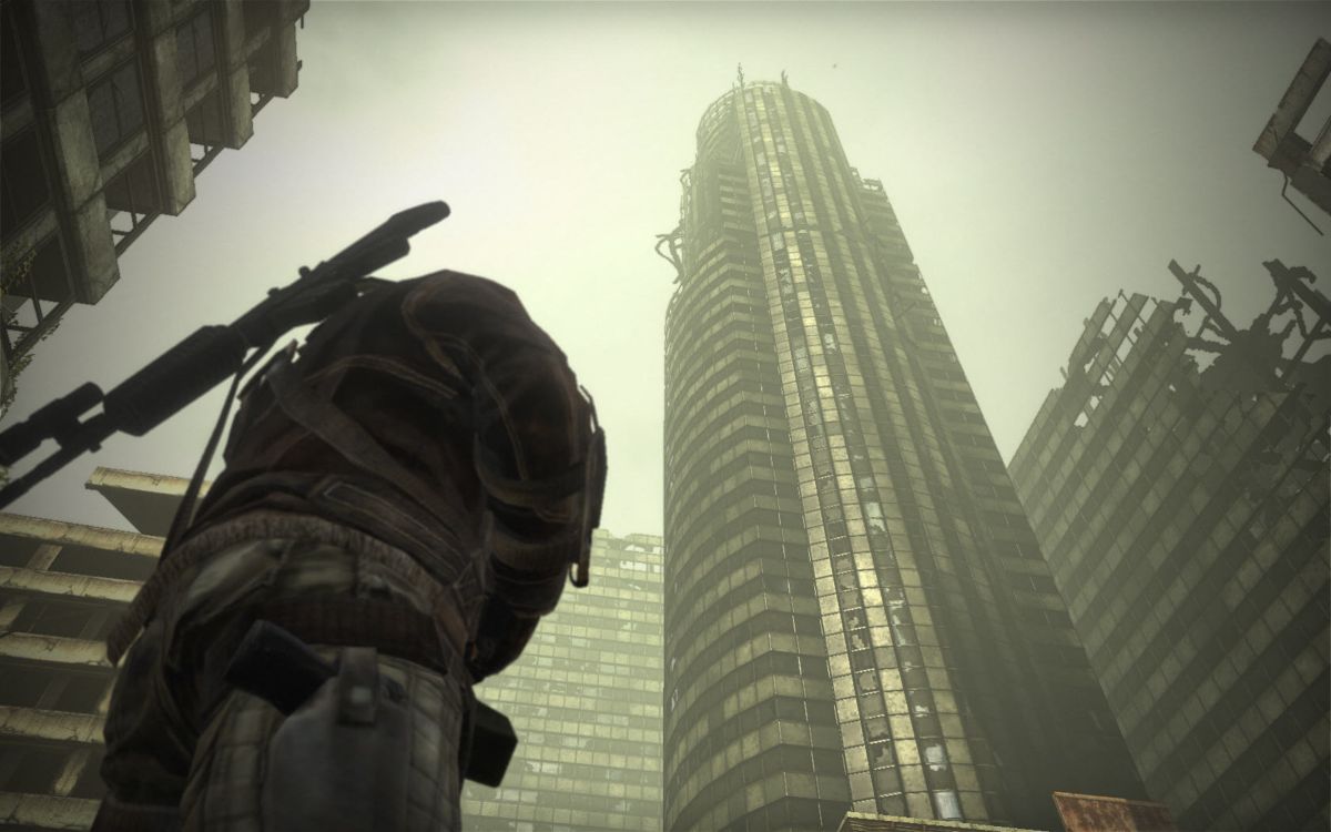 Terminator: Salvation (Windows) screenshot: The tower.