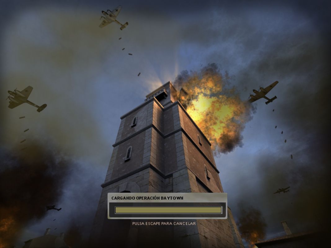 Battlefield 1942: The Road to Rome (Windows) screenshot: Operation Baytown loading screen