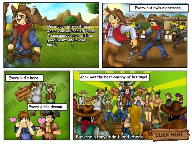 Wild West Billy (Windows) screenshot: Opening story