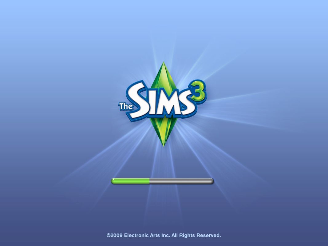 the sims 3 loading screen stuck